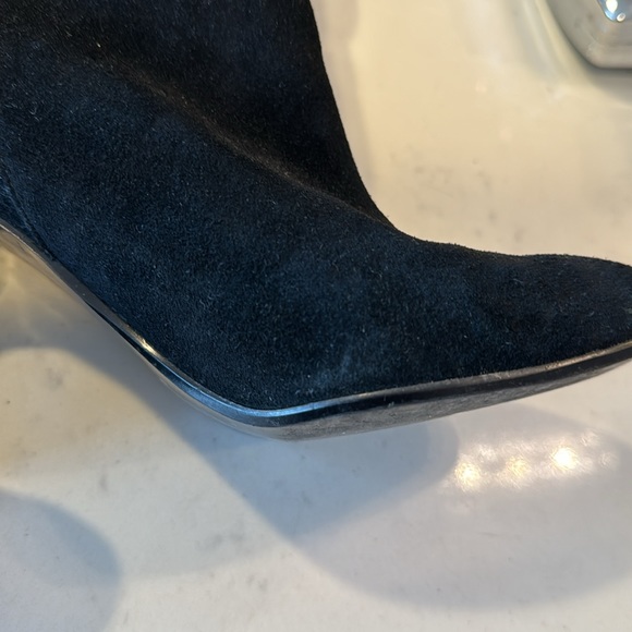Nine West Black Heeled Boots - Picture 7 of 9